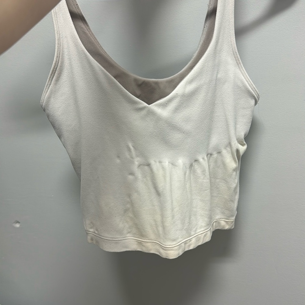 align tank with pull and stains